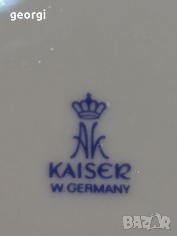 Декоративна порцеланова чиния Kaiser porcelain , снимка 8 - Декорация за дома - 39267276