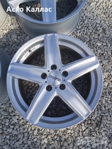 5х112..17.цола. 7 1/2j ET35 Dezent, снимка 4 - Гуми и джанти - 51835001