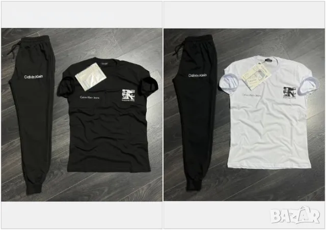 Calvin Klein Мъжки Спортен Комплект🔝Мъжки Спортен Екип Келвин Клайн - 2 Налични Цвята Код A423