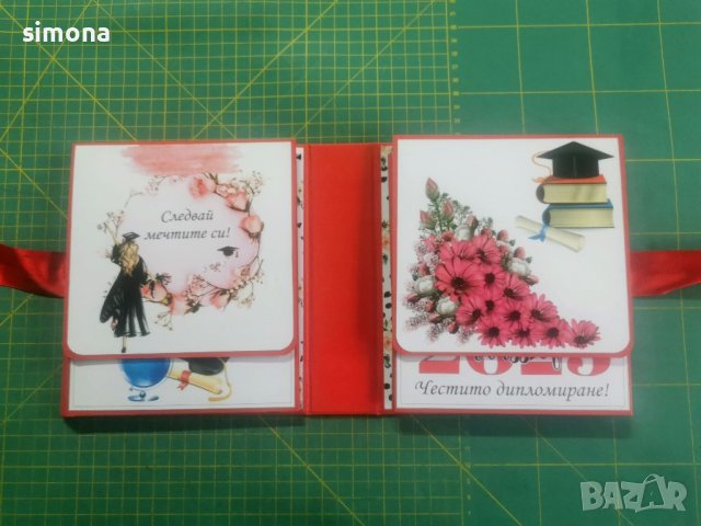 Скрапбук албум ръчна изработка, снимка 2 - Други - 40753453