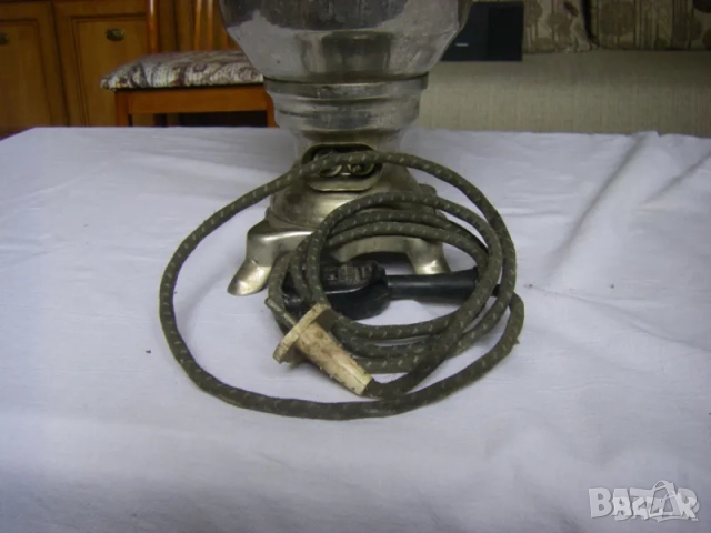 Стар руски работещ електрически самовар, снимка 5 - Антикварни и старинни предмети - 31557865