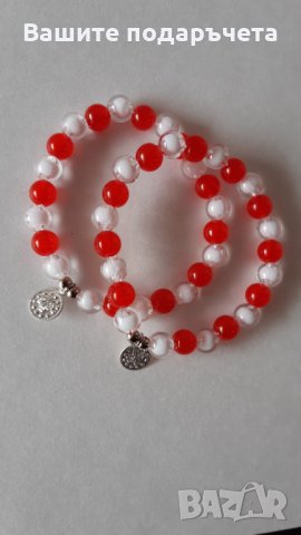 Маретеници с мъниста сет гривни за ръка комплект Баба Марта 2026, снимка 4 - Други - 35940030