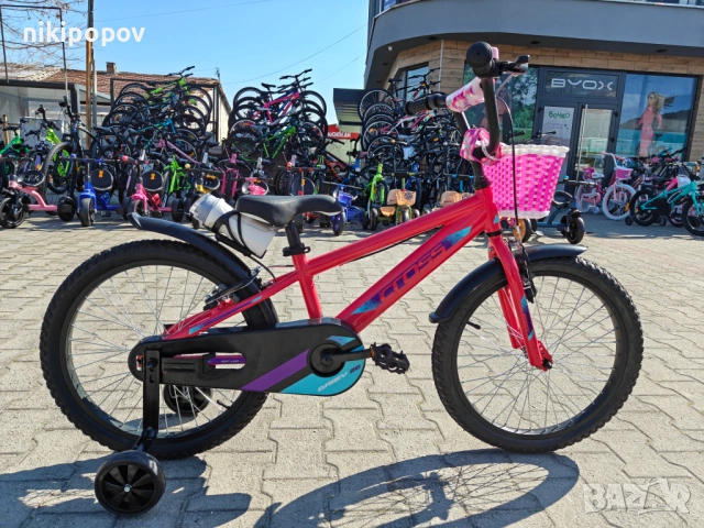 CROSS Алуминиев велосипед 20" DAISY розов, снимка 11 - Велосипеди - 53830568