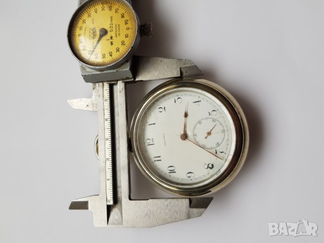 Античен голям джобен часовник OMEGA APW-149, снимка 2 - Антикварни и старинни предмети - 35936042