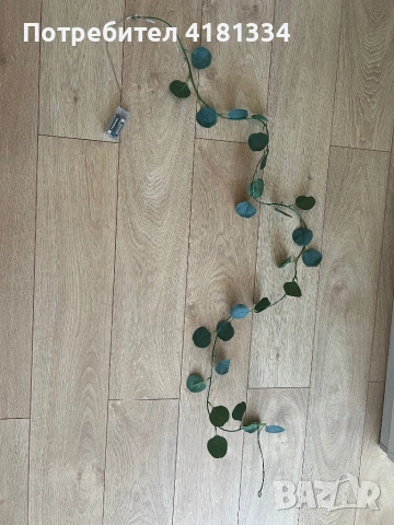 Декорация изкуствена зеленина, лампички, снимка 5 - Декорация за дома - 53822781