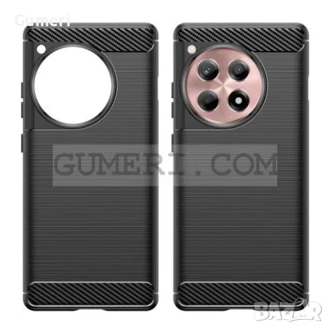 OnePlus 12R Противоударен Силиконов Гръб Карбон, снимка 4 - Калъфи, кейсове - 48834762