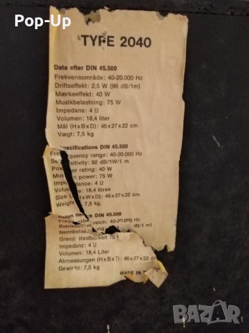 Тонколони ITT type 2040, снимка 6 - Тонколони - 39114755