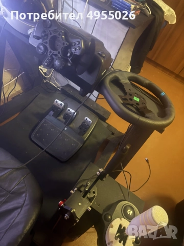 Logitech g923 + shifter + Ръчна спирачка