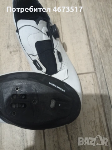 Карбонови обувки за колоездене 45 номер , снимка 4 - Велосипеди - 53436238