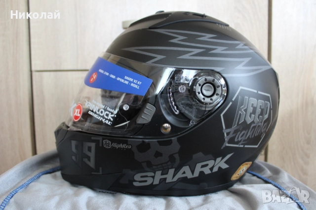 Каска Shark Ridill 1.2 Catalan Bad Boy Mat , снимка 9 - Аксесоари и консумативи - 52330464