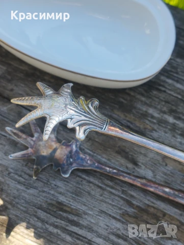 Винтидж щипки за бучки захар или лед. , снимка 4 - Антикварни и старинни предмети - 50588710