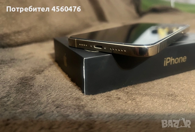 iPhone 12 Pro Max 128 gb gold златен 100% батерия, снимка 7 - Apple iPhone - 53462268