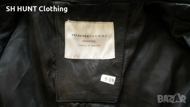 SELECTED SHTYLOR Lamb Leather Jacket Размер М - L мъжко яке естествена кожа 5-57, снимка 13 - Якета - 52226816