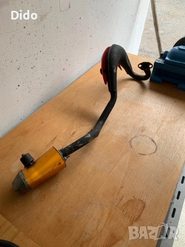 Ауспух за малък мотор педалетка , снимка 2 - Мотоциклети и мототехника - 51890877