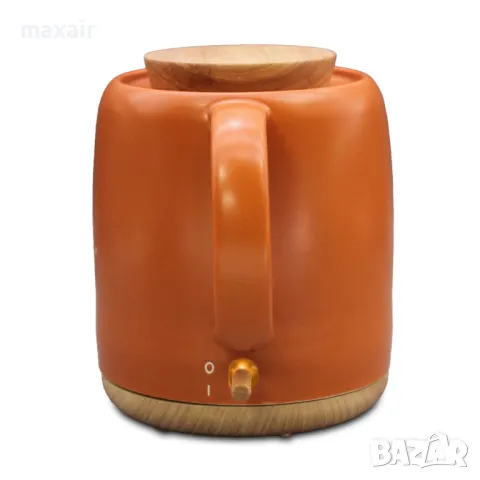 Керамична нагревателна кана Rohnson R-7814 Wood and Stone * Гаранция 2 години, снимка 2 - Кани - 48075164