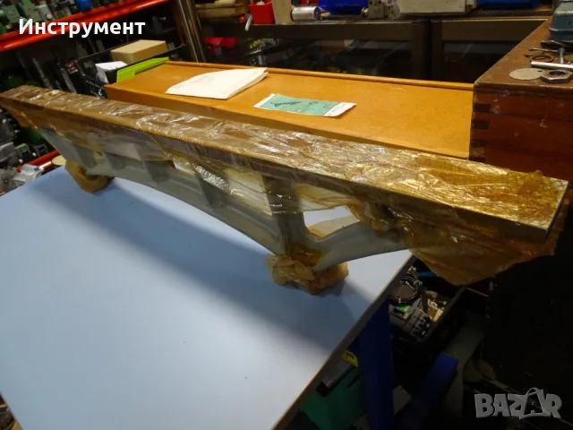 Проверовъчна линия ШМ-1000 cast iron strainght edge L-1000 mm, снимка 2 - Други инструменти - 55751638