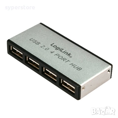 USB Хъб 4xUSB2.0, Ext. power LogiLink SS300787