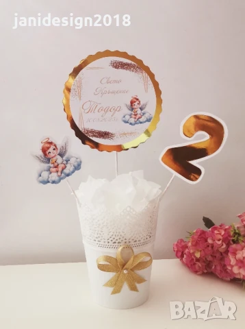 Украса За маса, номера за масите за кръщене, снимка 4 - Други - 51291531