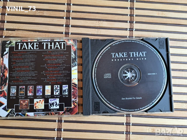 Take That – Greatest Hits, снимка 2 - CD дискове - 50683569