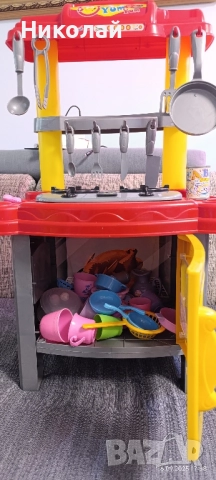 Детска кухня с реалистични звуци. , снимка 2 - Електрически играчки - 51735598