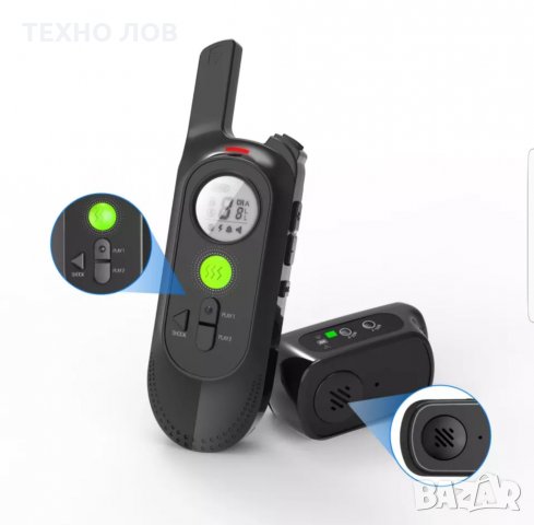 ЕЛЕКТРОНЕН НАШИЙНИК ЗА КУЧЕ,КАИШКА С ТОК ТЕЛЕТАКТ ВОДОУСТОЙЧИВ, снимка 12 - За кучета - 33907872