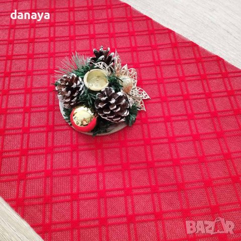 4191 Коледен тишлайфер за маса, два размера, снимка 4 - Декорация за дома - 42672394