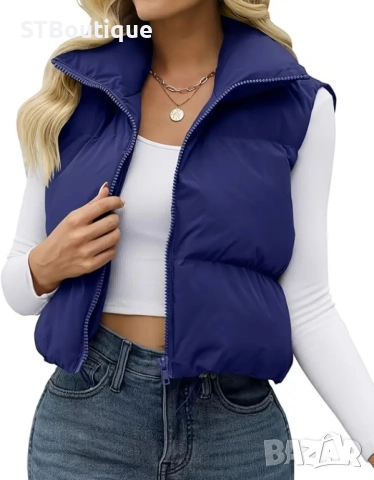 🖤🤍 ЕЛЕГАНТЕН ДАМСКИ ЕЛЕК –🌈 в 10-Цвята 🌈 | STBoutique 🤍🖤, снимка 13 - Елеци - 52332521