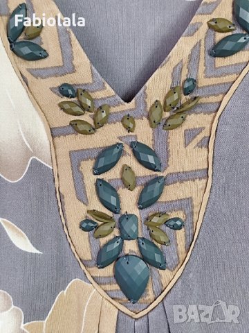 Hale Bob silk dress M, снимка 3 - Рокли - 41575983