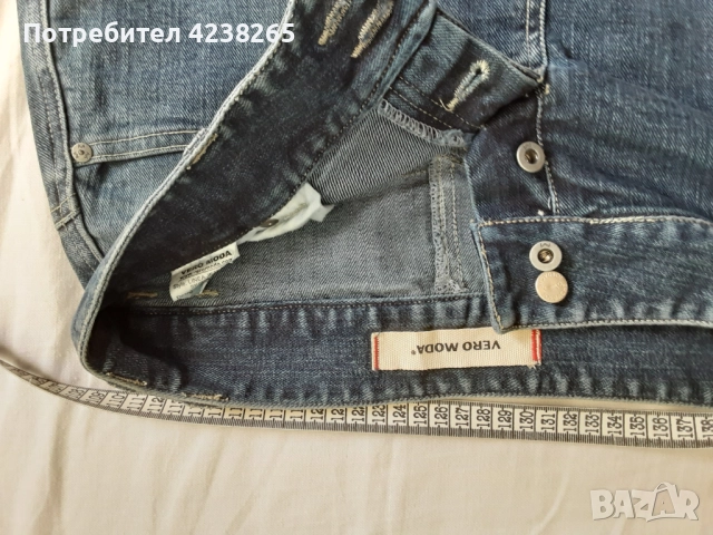 пола "Vero Moda" нова, дънкова, къса, №38, снимка 3 - Поли - 52679034