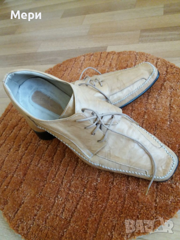 Мъжки елегантни кожени обувки, снимка 8 - Официални обувки - 36273396
