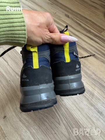 Оригинални  детски кожени боти QUECHUA! 32 н, снимка 8 - Бебешки боти и ботуши - 52158493