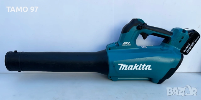 Makita DUB184 - Безчеткова акумулаторна духалка 18V 5.0Ah, снимка 2 - Други инструменти - 53702092