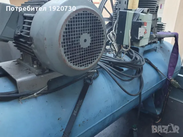 Въздушен компресор 400V с ABAC B7000 глава, снимка 4 - Компресори - 49097376