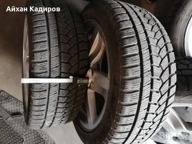 4бр алуминиеви джанти 17 цола 5 х 108 с зимни гуми 225/45/17 за Рено , снимка 8 - Гуми и джанти - 49605654