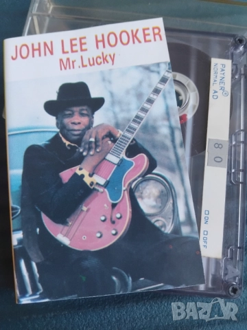 John Lee Hooker – Mr. Lucky - аудио касета музика