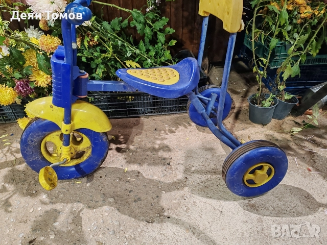 Детска триколка и колело , снимка 7 - Детски велосипеди, триколки и коли - 52881812