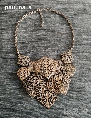 Три различни броя / Колие тип чокър - Филигран като дантела и други, снимка 3 - Колиета, медальони, синджири - 44157083