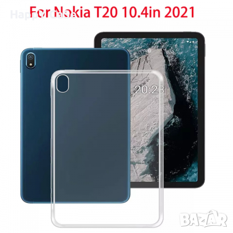 Nokia T21 10.4" 2022 / T20 10.4" 2021 Силиконов TPU кейс гръб калъф за таблет, снимка 1 - Таблети - 36172243
