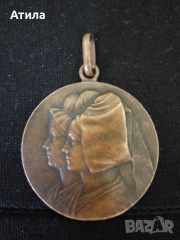 Френски медал 1918 год.