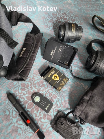 Nikon D5100 пълен комплект с 3бр обектива и аксесоари, снимка 10 - Фотоапарати - 50823412