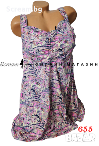 Макси танкини Размери до 74, снимка 1