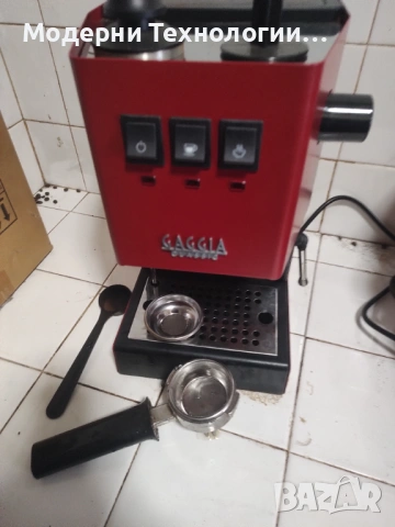 Кафемашина GAGGIA Classic Red, снимка 2 - Кафемашини - 53338844