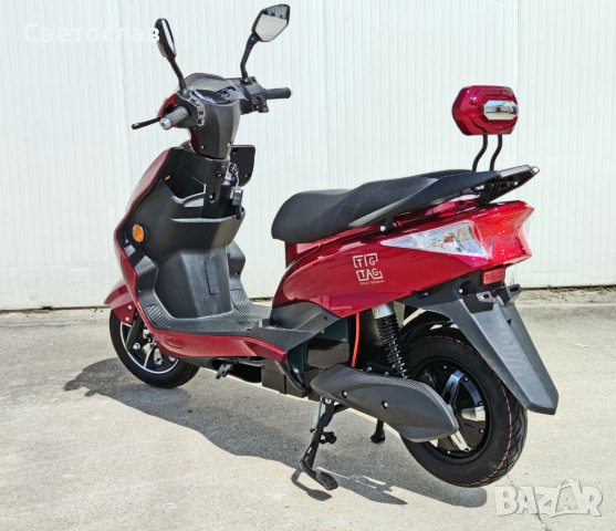 Електрически скутер My Force ЕМ006 1500W червен с документи за КАТ, снимка 8 - Мотоциклети и мототехника - 36930647