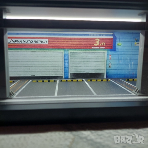 Гараж диорама за 5 коли в мащаб 1-64 , снимка 6 - Колекции - 52261233
