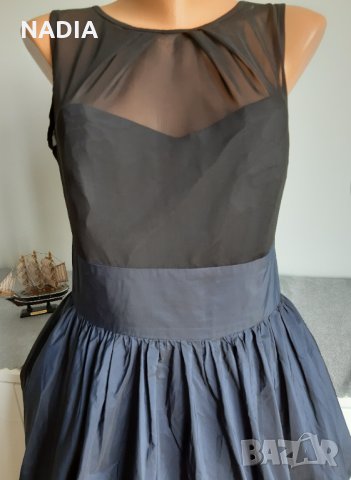 ^Тъмносиня рокля , снимка 2 - Рокли - 34180280