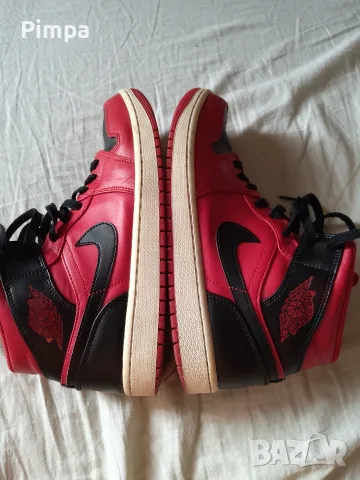 Nike jordan mid 1 маратонки , снимка 3 - Маратонки - 56395606