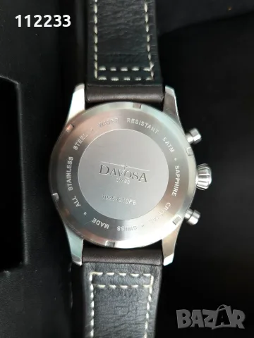 БАРТЕР DAVOSA Aviator FLY BACK Chronograph, снимка 10 - Декорация за дома - 43893900