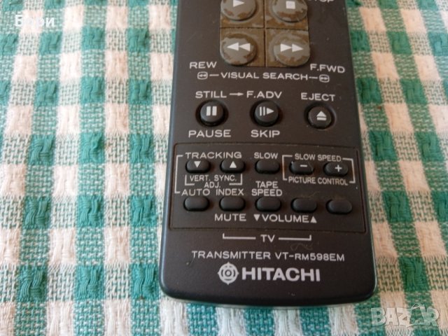 HITACHI VT-RM 598 EM, снимка 2 - Дистанционни - 41573642