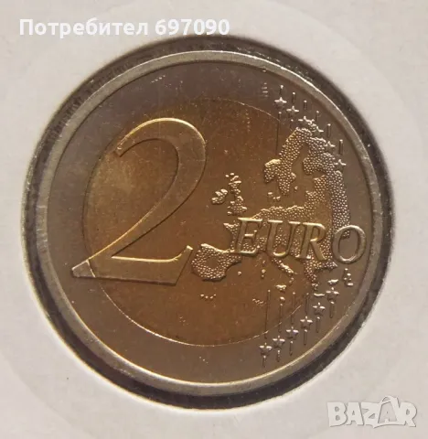 Италия - 2 евро 2020, снимка 2 - Нумизматика и бонистика - 47639714