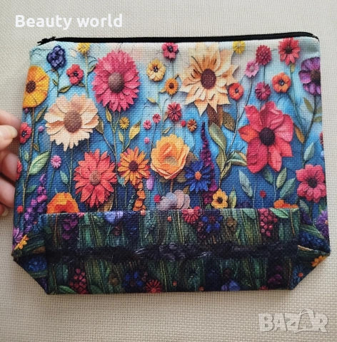 Несесер на цветя. , снимка 2 - Други - 53830277